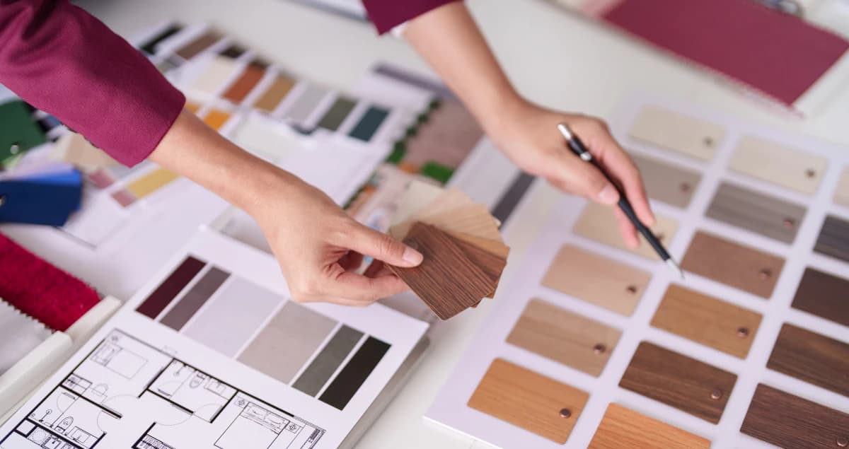 دورة اختيار المواد والتشطيبات بمساعدة الذكاء الاصطناعي